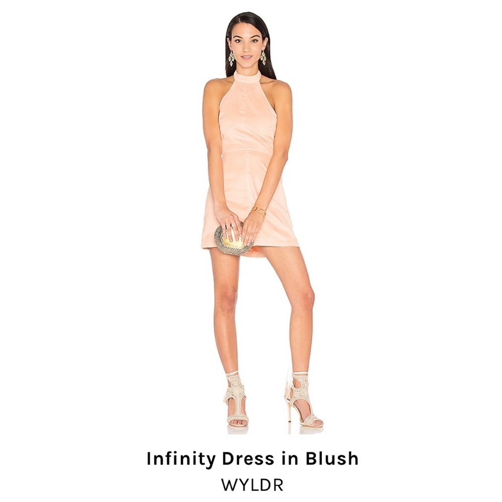 Blush Halter Dress